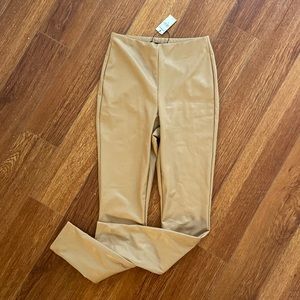NWT Faux Leather Leggings High Waist